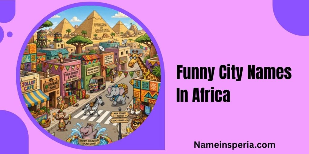Funny City Names In Africa