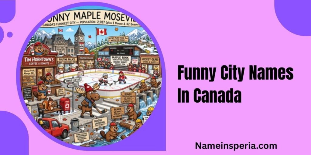 Funny City Names In Canada