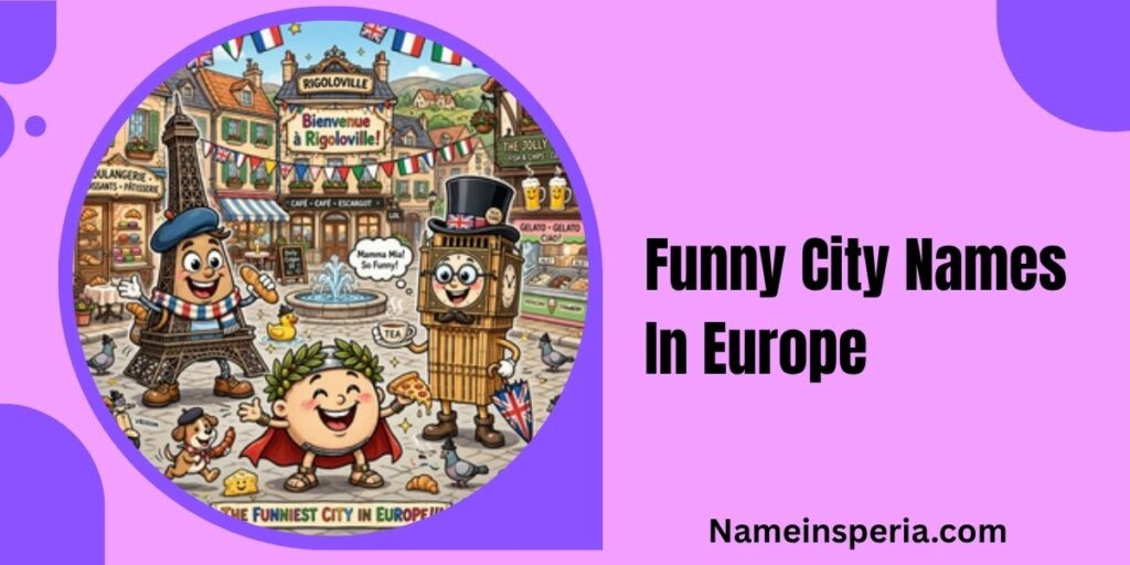 Funny City Names In Europe