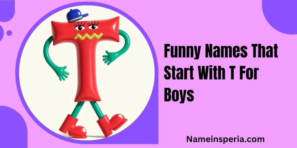 Funny Names That Start With T For Boys