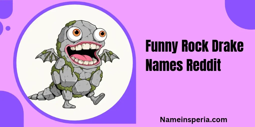 Funny Rock Drake Names Reddit