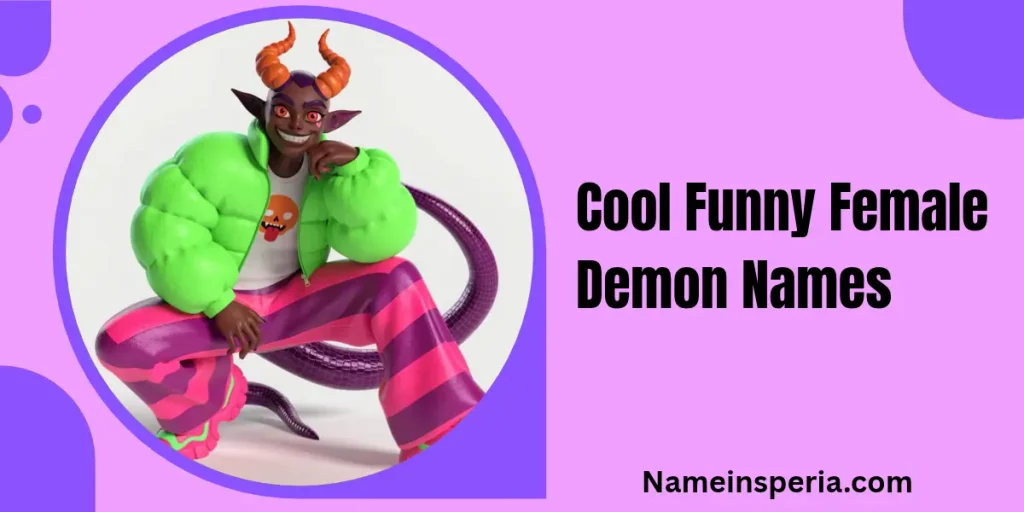 Cool Funny Female Demon Names